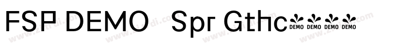 FSP DEMO   Spr Gthc字体转换